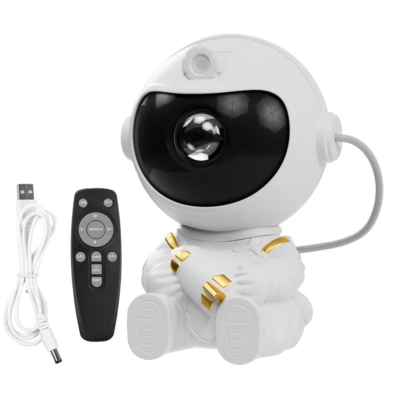 Astronaut LED Star Projector Night Light Galaxy Projectors for Home Bedroom Room Decorative Children Kids Gift Starry Sky Lamp