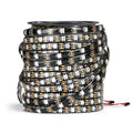 WS2812B LED Light DC5V Smart Pixel RGB Led Strip Light Individually Addressable IC IP30 IP65 IP67 Magic Tape Light Black PCB